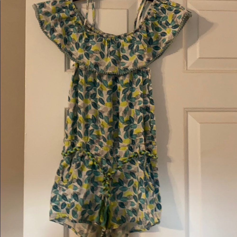 Girls cute romper size 10